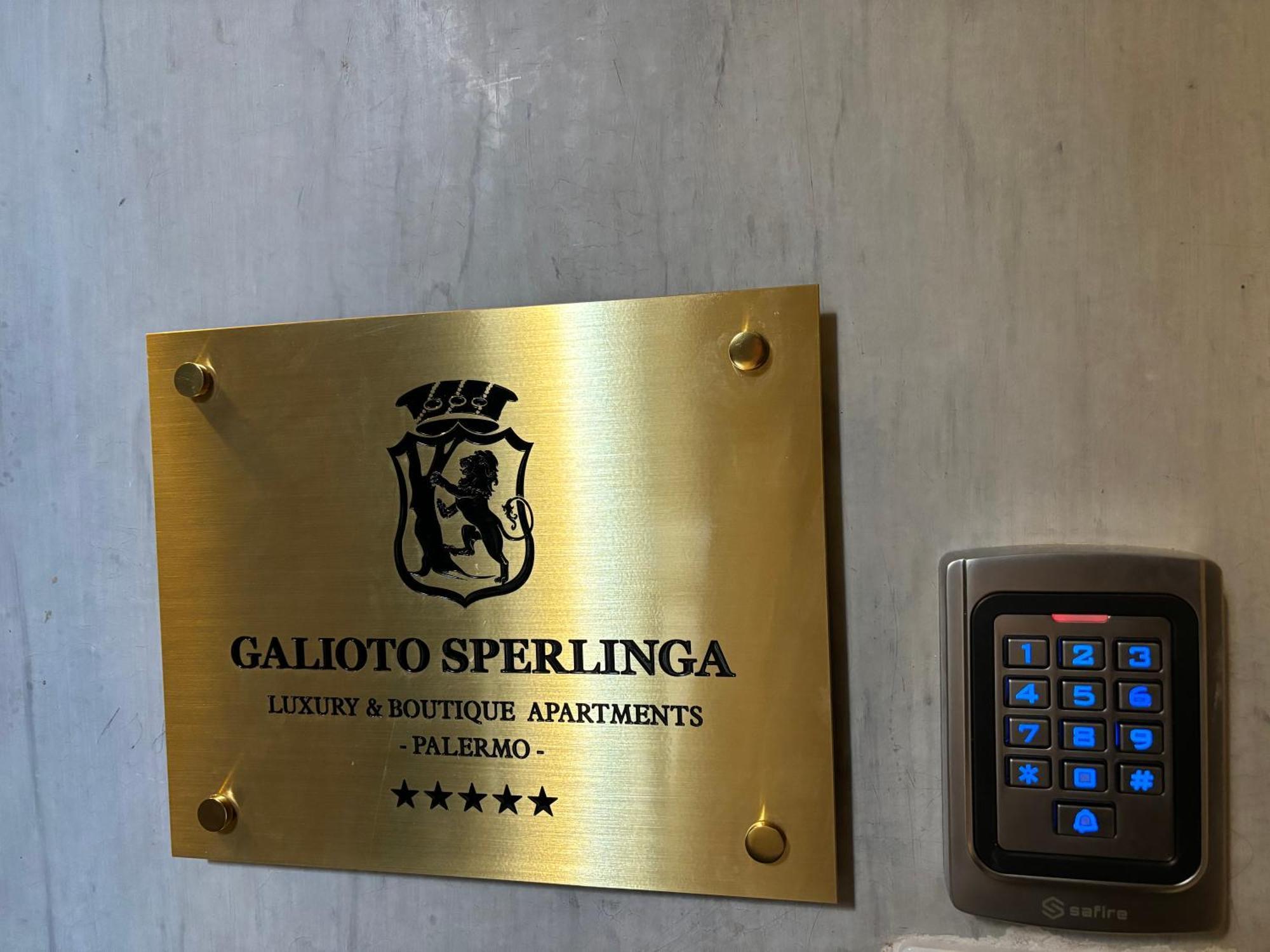 Galioto Sperlinga Luxury Boutique Apartments Palermo Eksteriør bilde